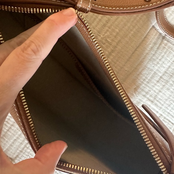 Polene Numero Dix Purse in Textured Camel - Picture 7 of 10